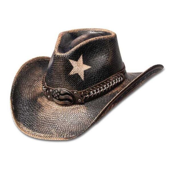 Texas Heritage – Black Star Panama Cowboy Hat