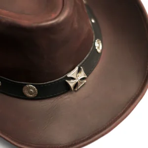KORDOVAN’s Premium Leather Western Cowboy Hat