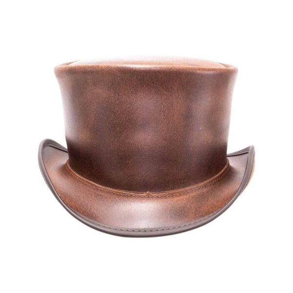 El Dorado | Mens Leather Top Hat - Image 2