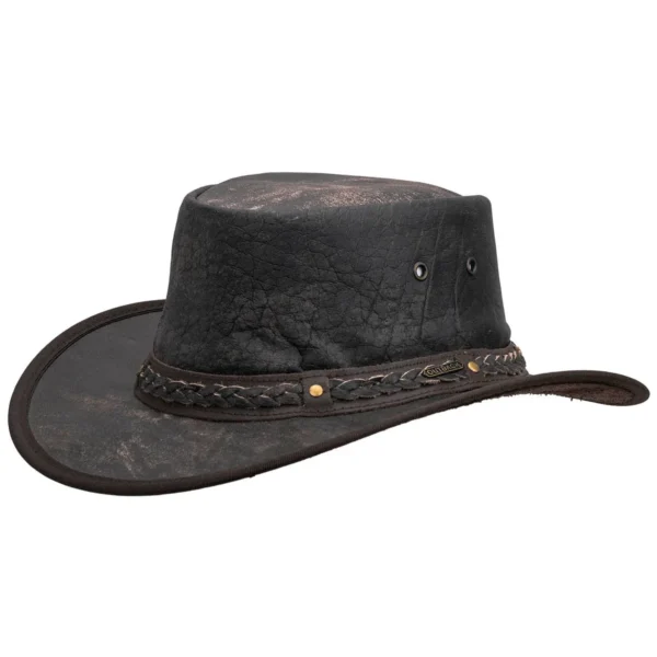Outback Trading Co. Iron Bark Western Leather Hat