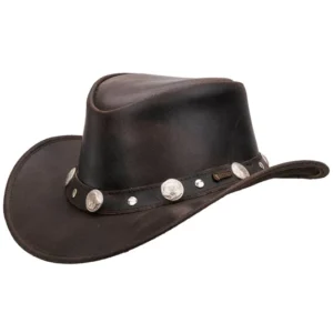Rawhide Leather Hat